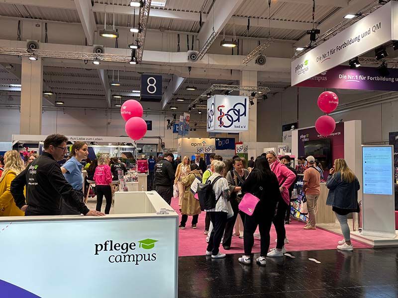 Messehalle Essen während der Messe 