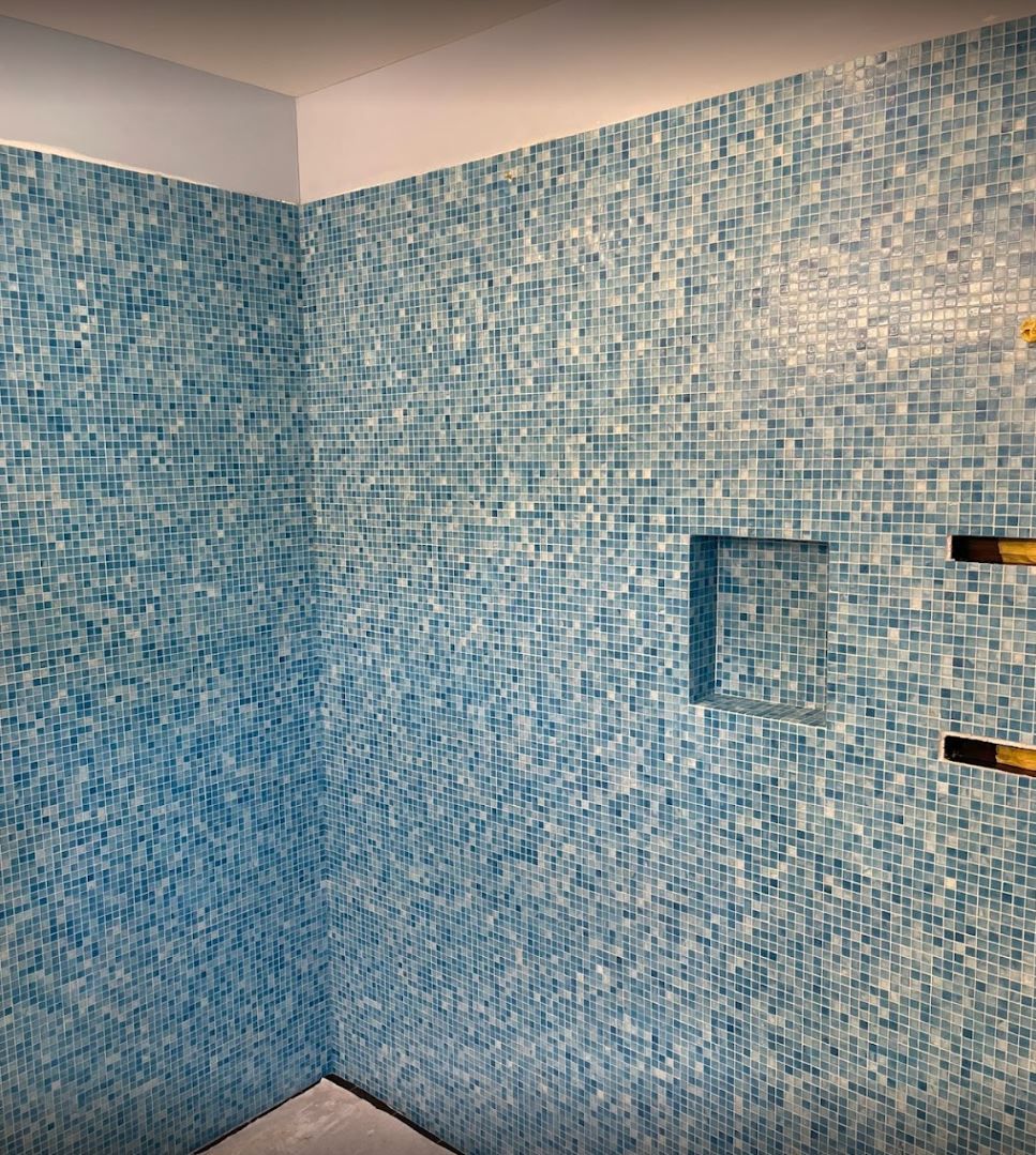Mosaik Badezimmer - Kasami Plattenbeläge - Meilen