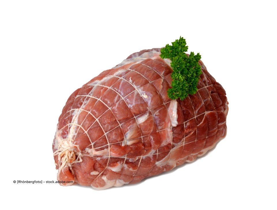 Rohe Würste mit Garnitur