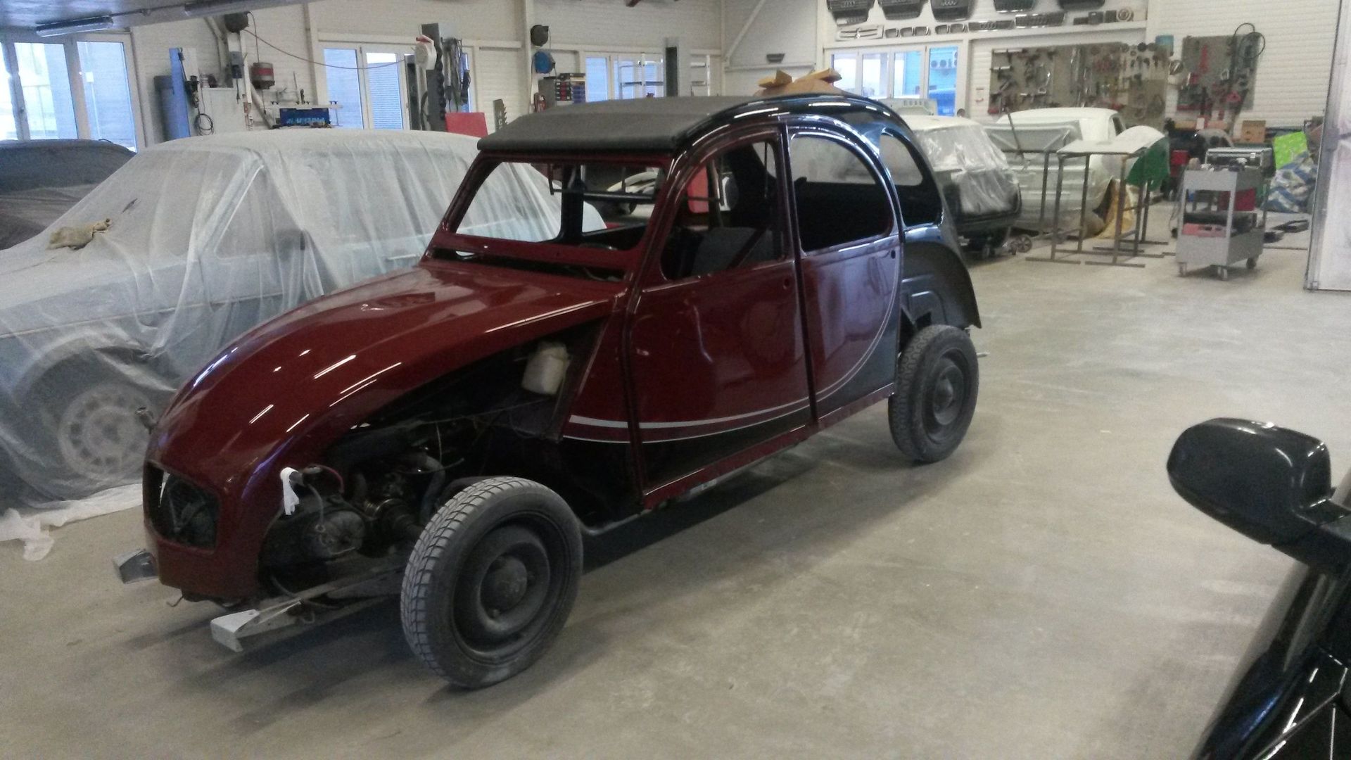 Volgger Carrosserie und Spritzwerk - Citroen Restauaration