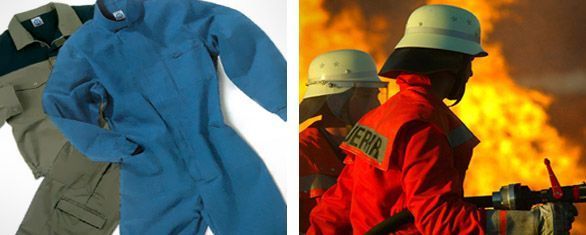 Una imagen de un bombero al lado de una imagen de un incendio.