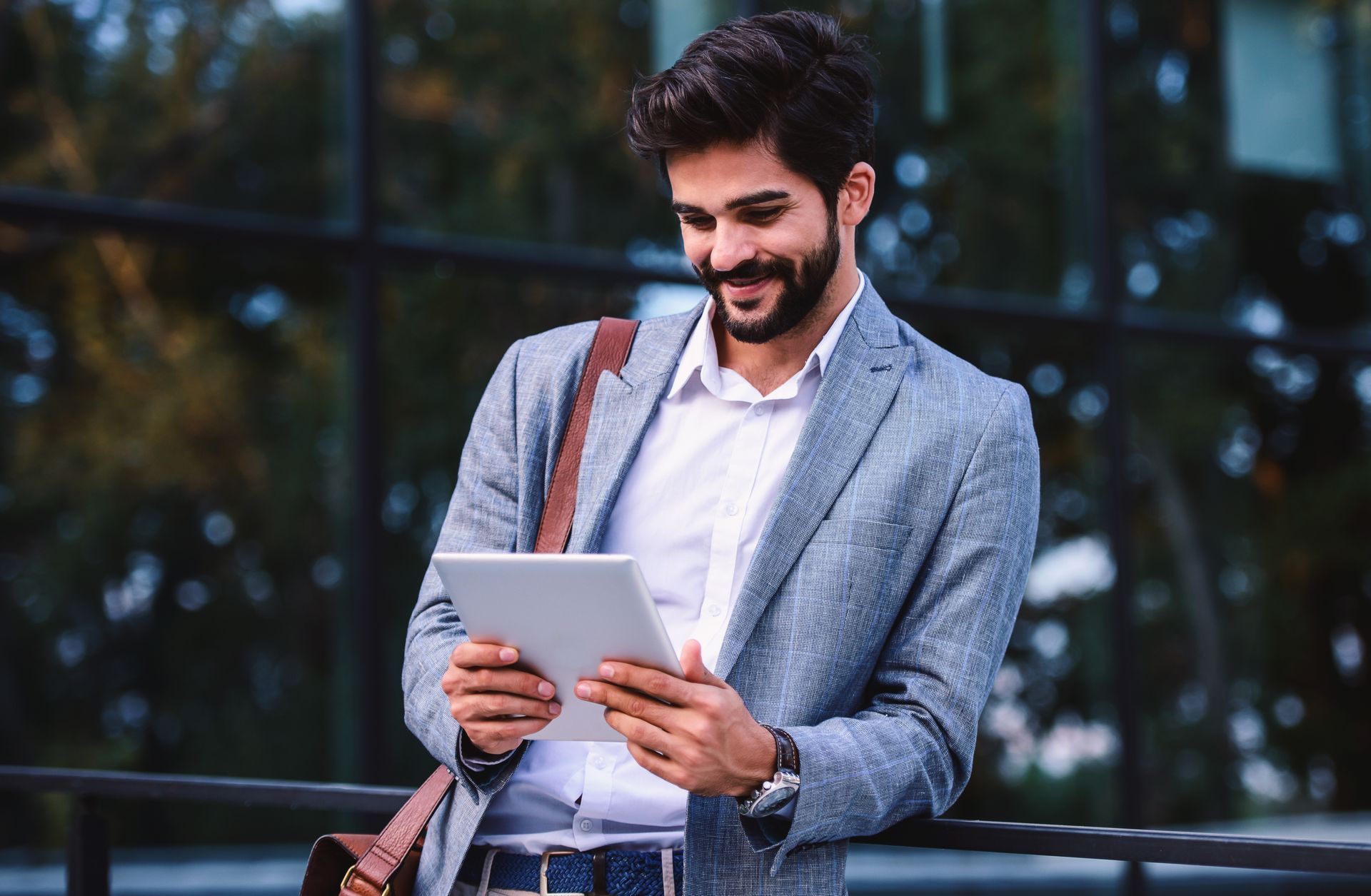 Professionnel souriant