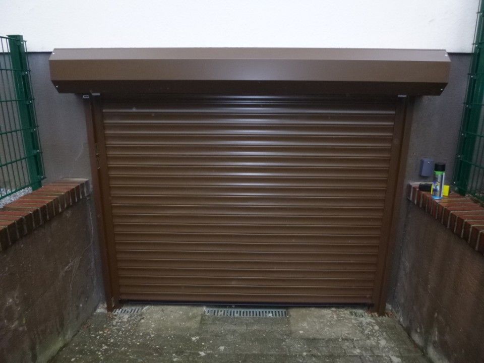 braunes Garagentor