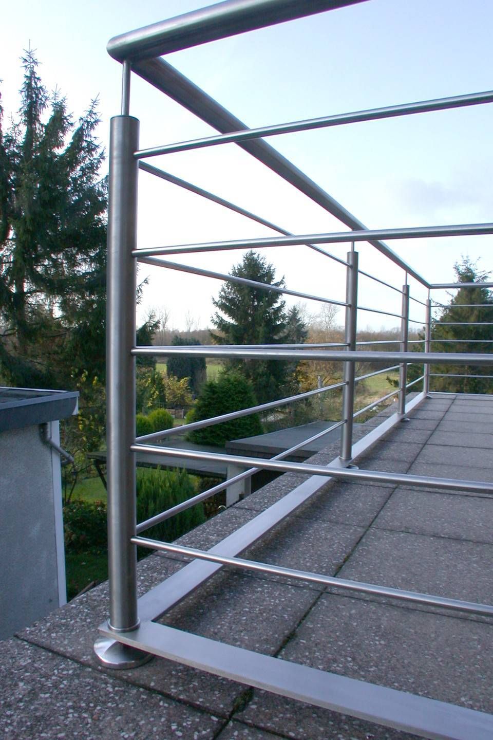 Nahansicht Balkongeländer