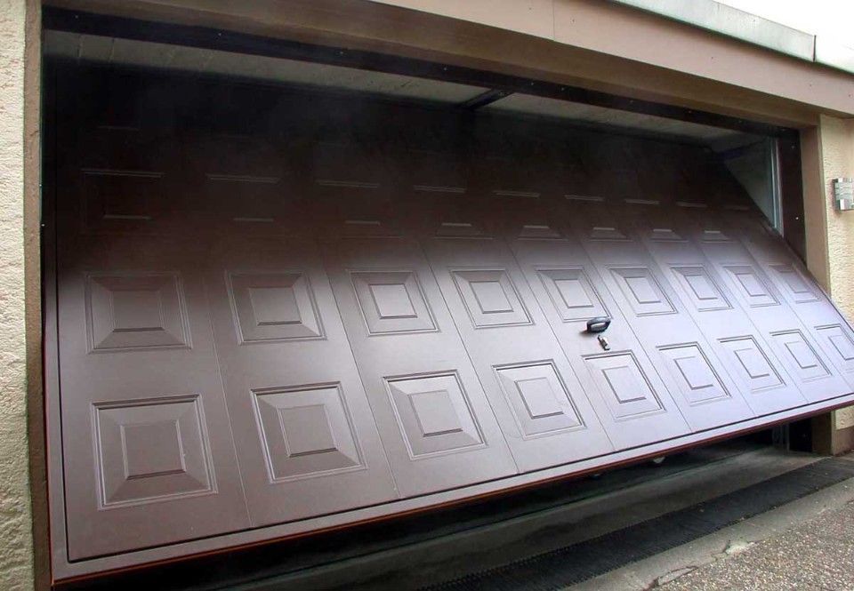 offenes Garagentor