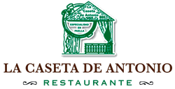 A logo for a restaurant called la caseta de antonio