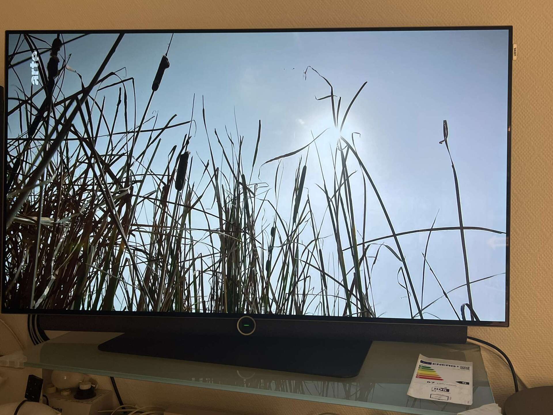 Photo d'une TV Led