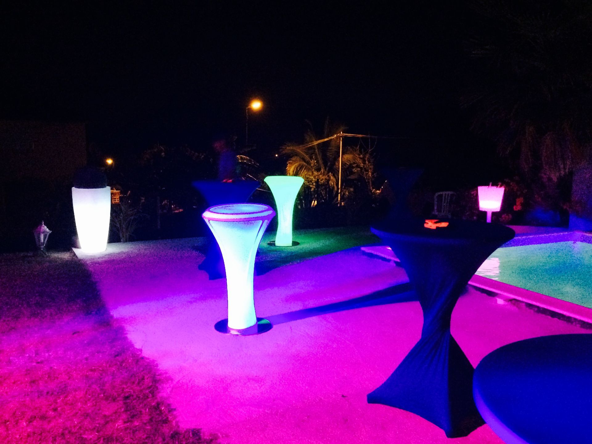 Mange debout lumineux