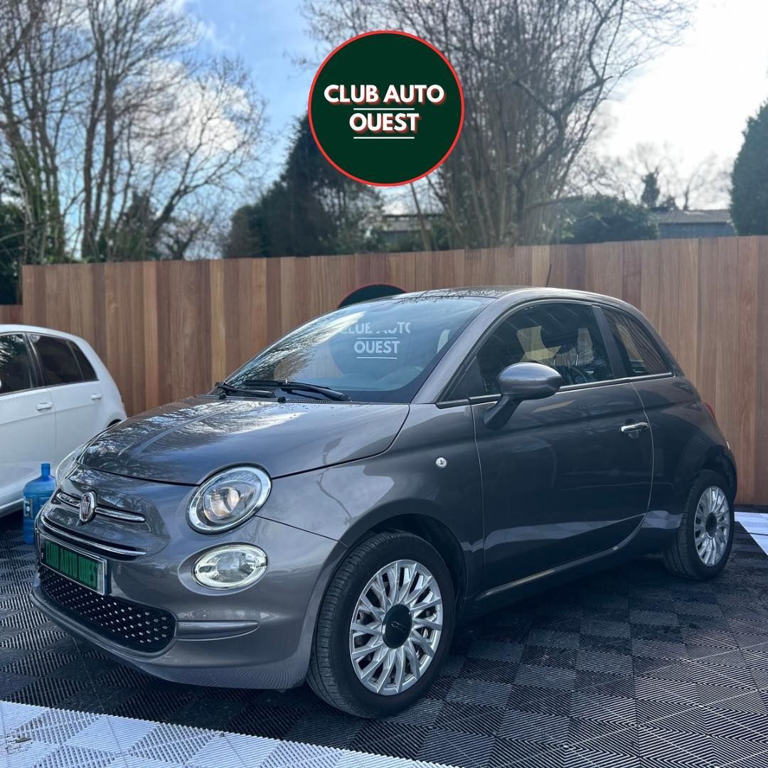 Fiat 500 grise citadine