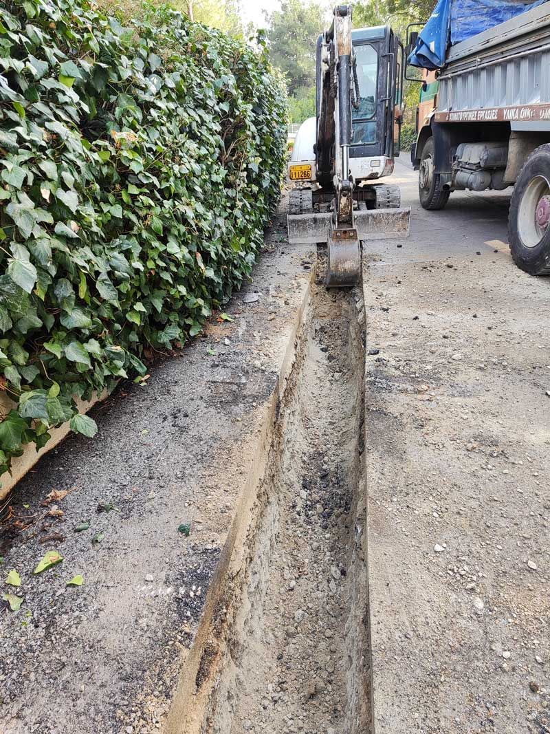 Χωματoυργικές εργασίες Βαρσαμούδης Στέλιος