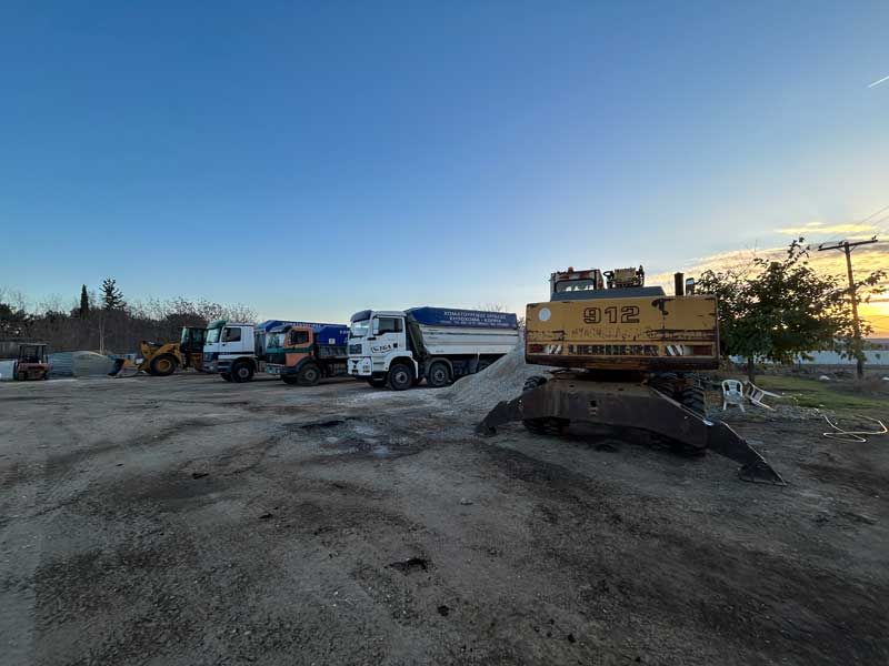 Χωματoυργικές εργασίες Βαρσαμούδης Στέλιος