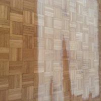 Beschädigtes Parkett