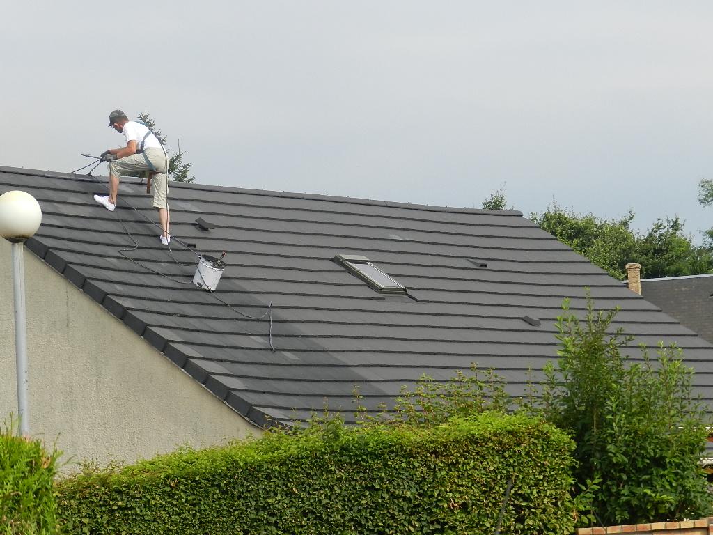 Nettoyage toiture