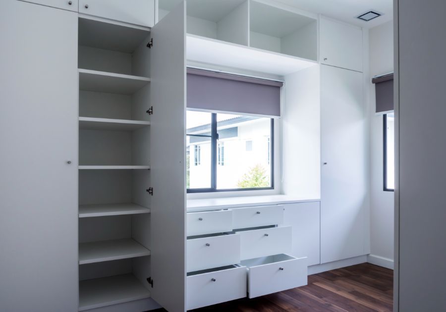 El armario empotrado mejorará tu hogar