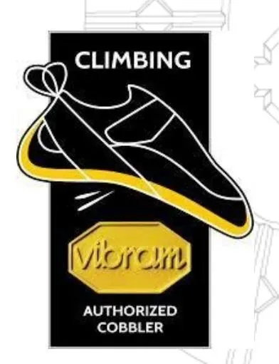 Un logotipo de Vibram con la imagen de un pie de gato.