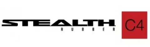 Se muestra un logotipo de Stealth C4 sobre un fondo blanco.