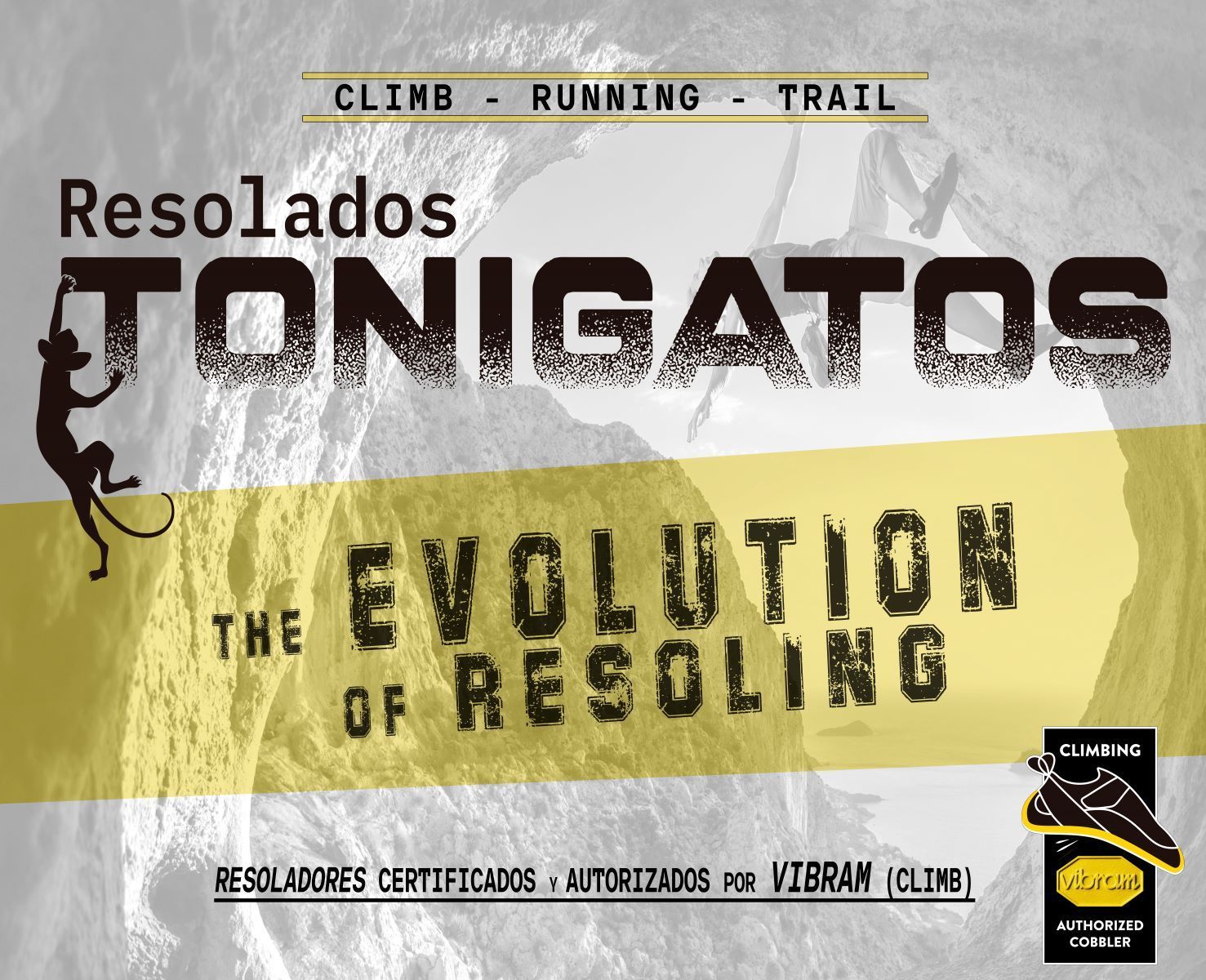 Un cartel para resueltos tonigatos la evolución de la resolución