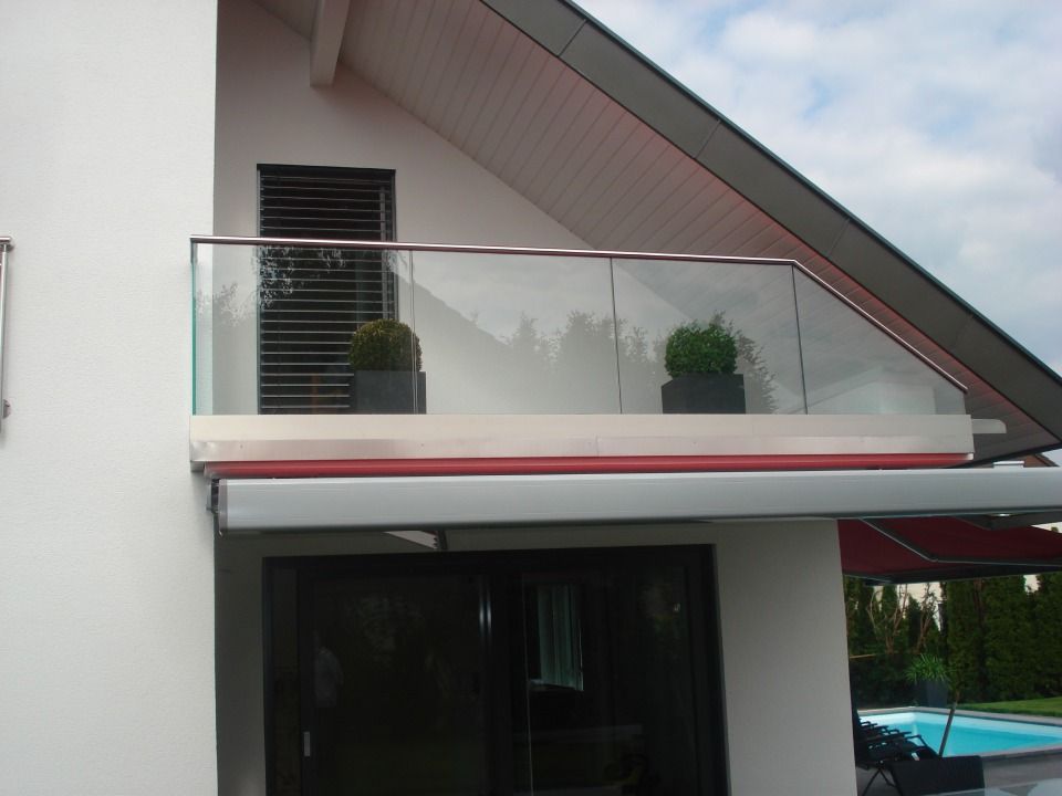 Balkongeländer hergestellt durch Bayer Erwin Metallgestaltung