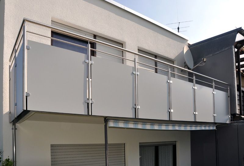 Balkongeländer hergestellt durch Bayer Erwin Metallgestaltung