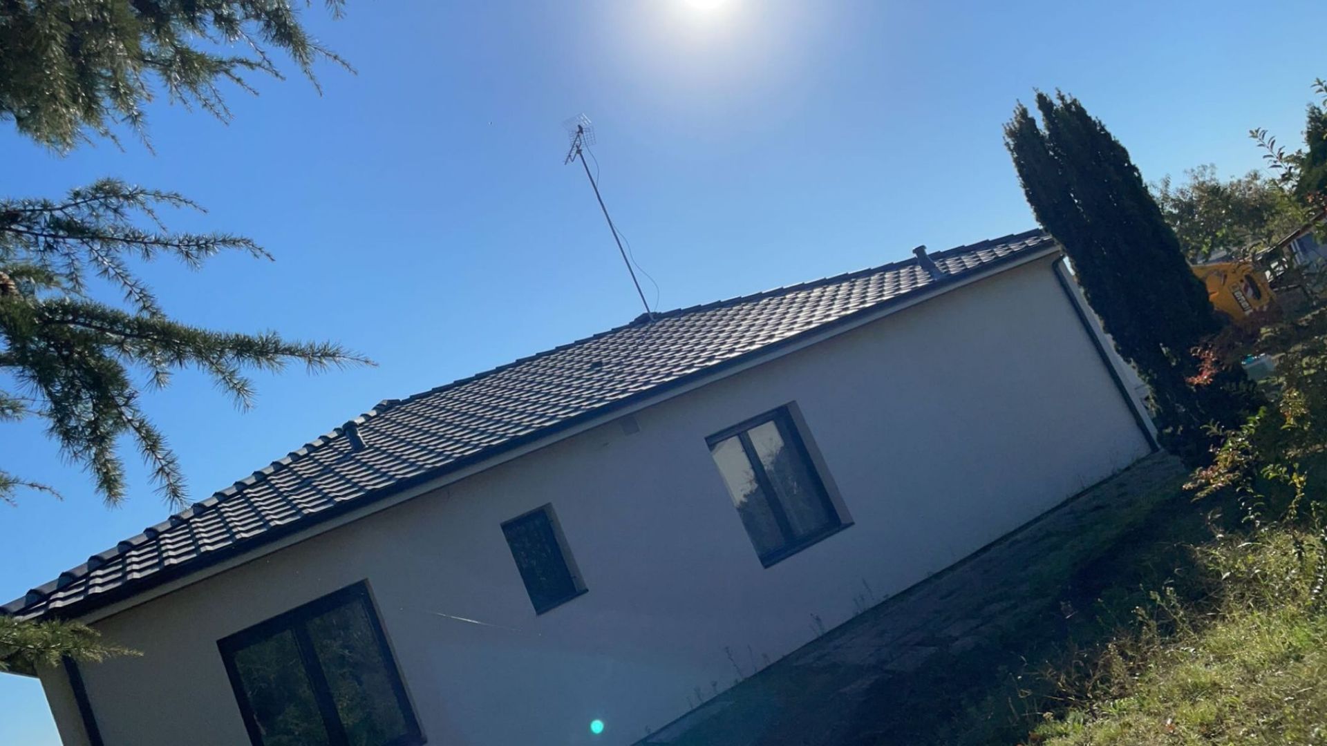 Toiture après pose de bac acier