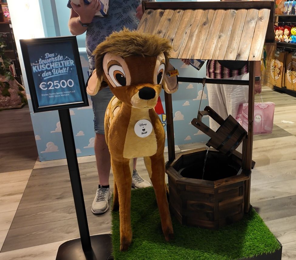 Steiff Bambi Studiotier THEHOUSE Oberhausen