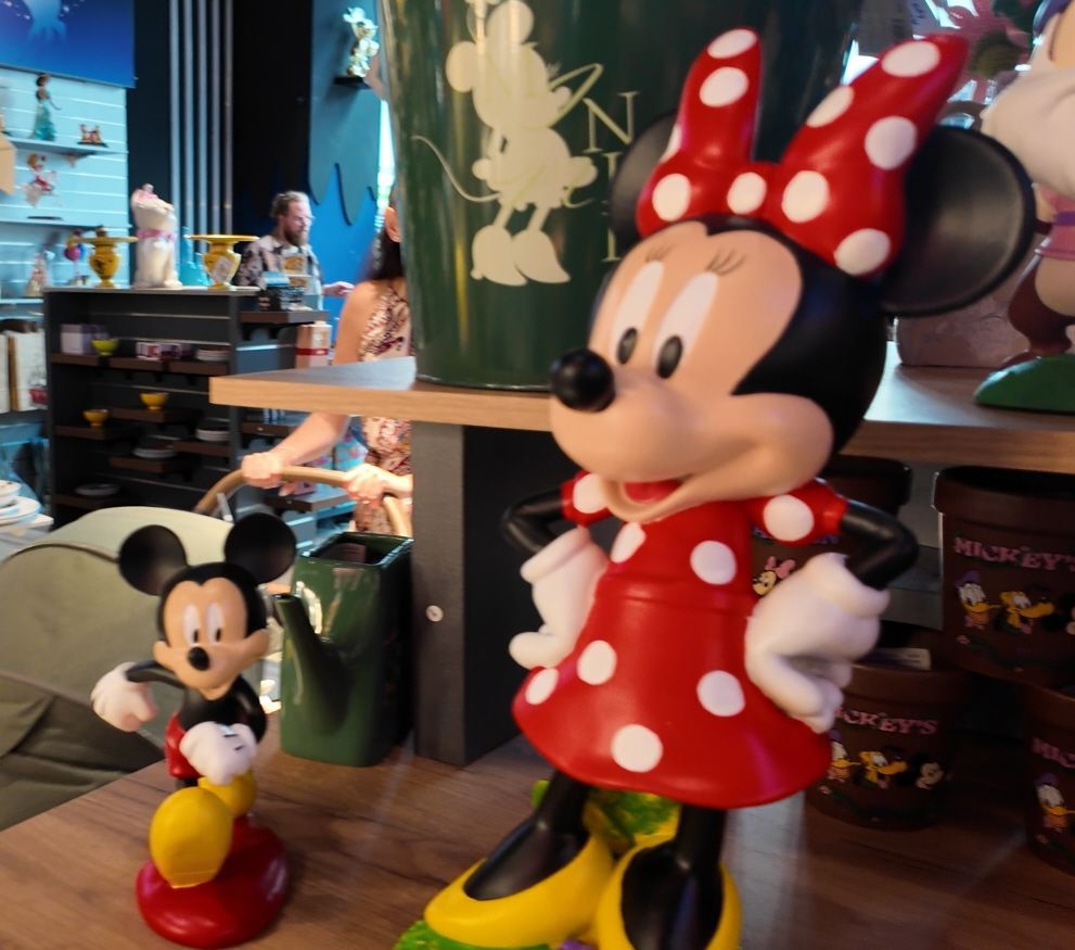 Micke und Minnie Maus bei The House in Oberhausen