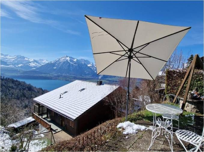 Gartenschirm Alu Twist
