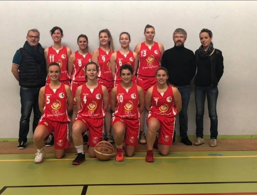Photo d'une équipe de basket