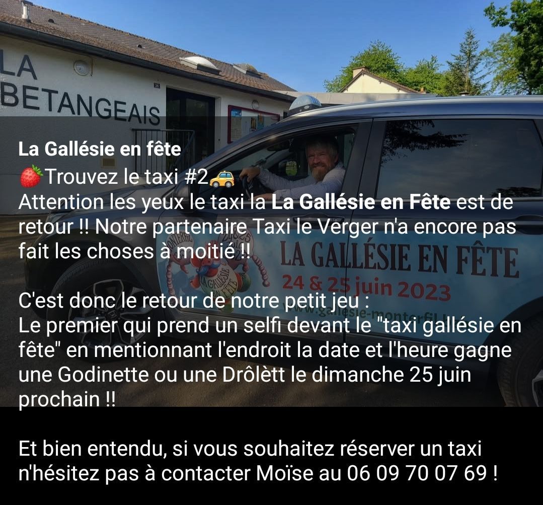 Post Facebook du festival La Gallésie