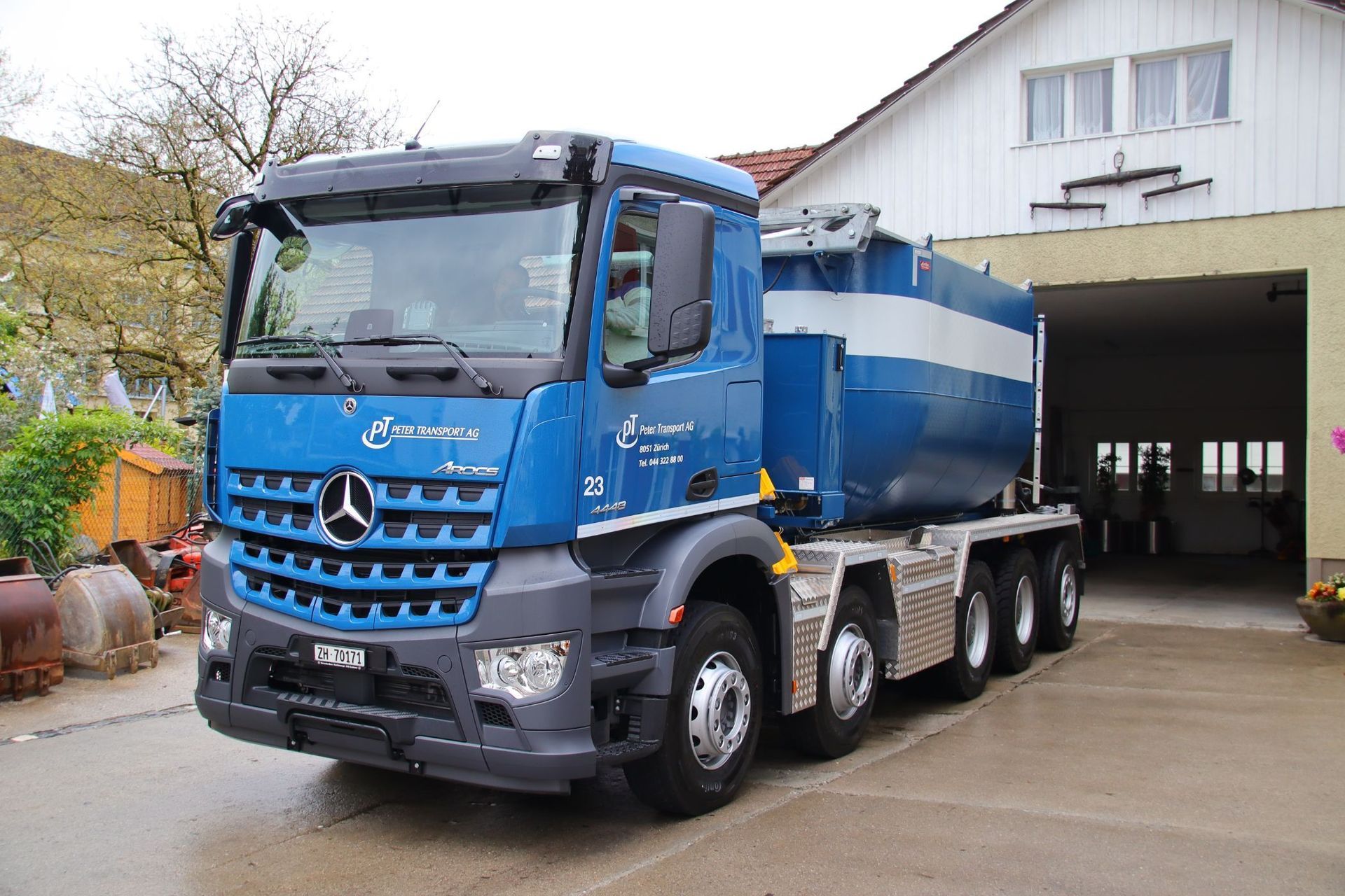 Fahrzeuge Fuhrpark Peter Transport