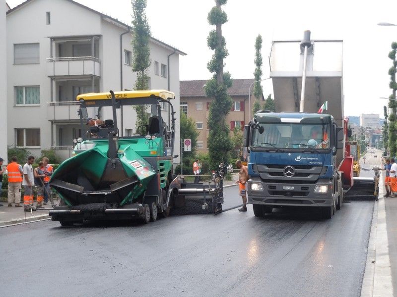 Transport AG Peter Schwamendingen Zürich Fuhrpark