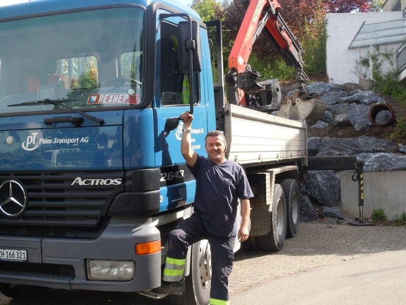 Kipptransporte Krantransporte Greiferarbeiten