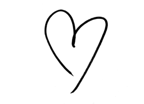 Un cœur en dessin
