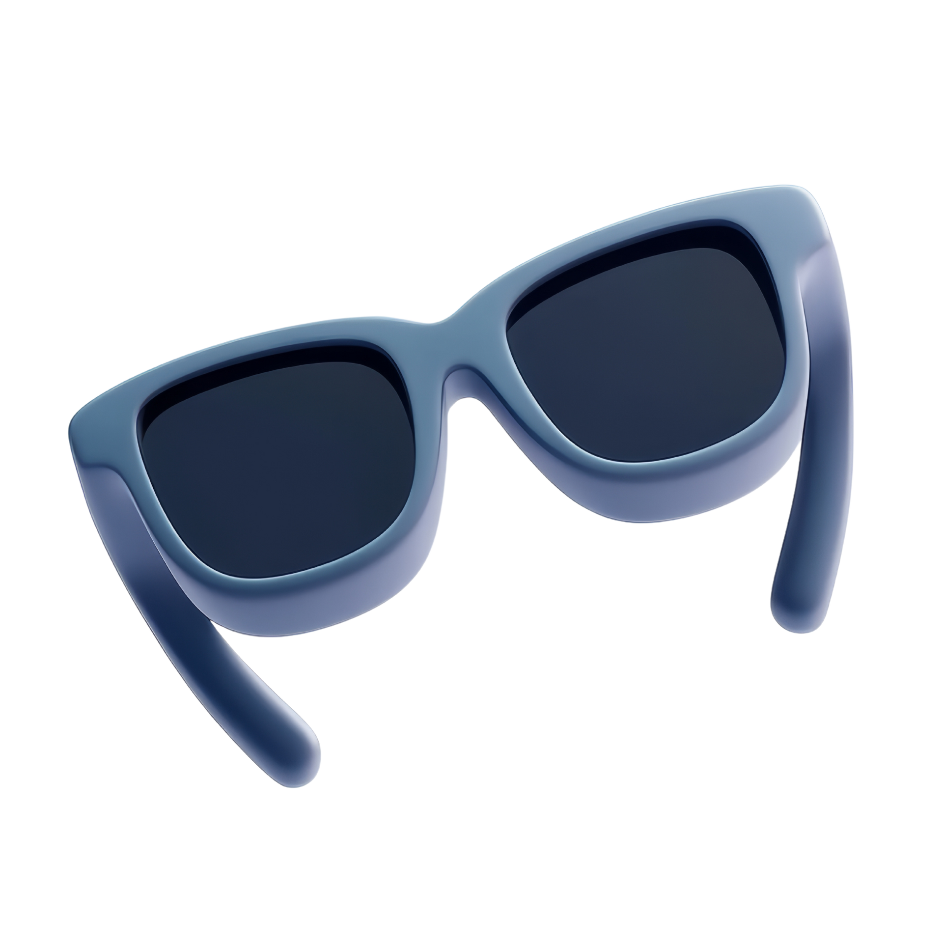Des lunettes bleues en 3D