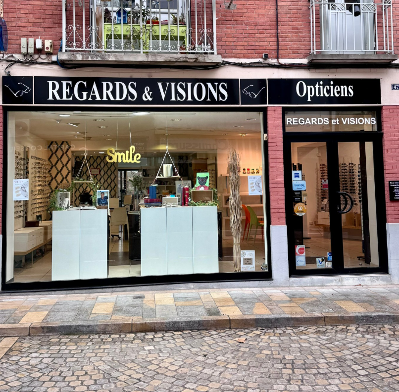 Devanture du centre optique