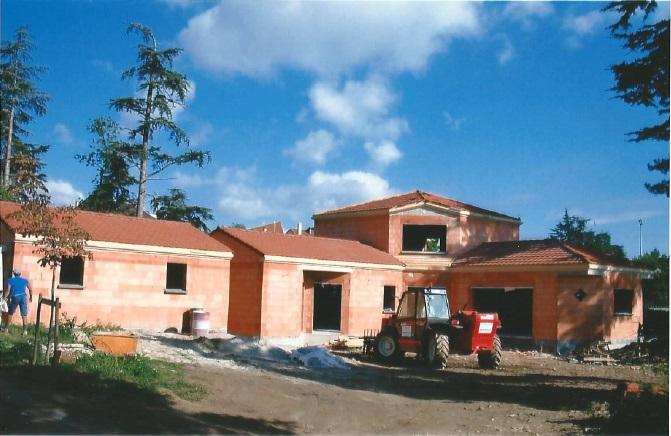 SARL Marin à Félines -Construction Maison en brique mono mur