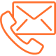Icon Telefon und E-Mail