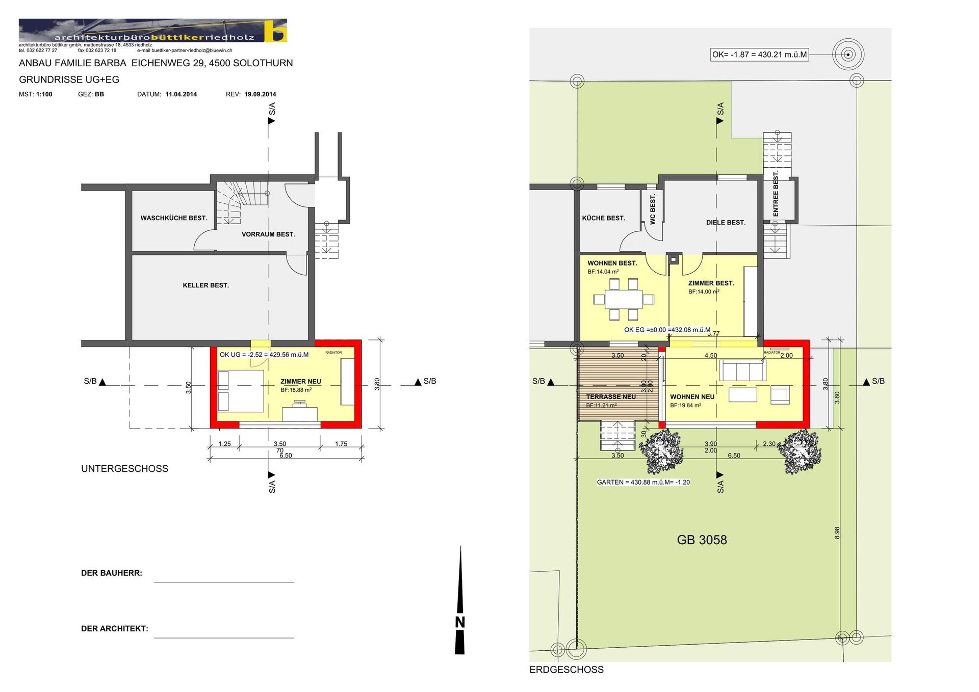 Architekturbüro Büttiker GmbH in Riedholz • Professionelle Gebäudeplanung • Maklerservice