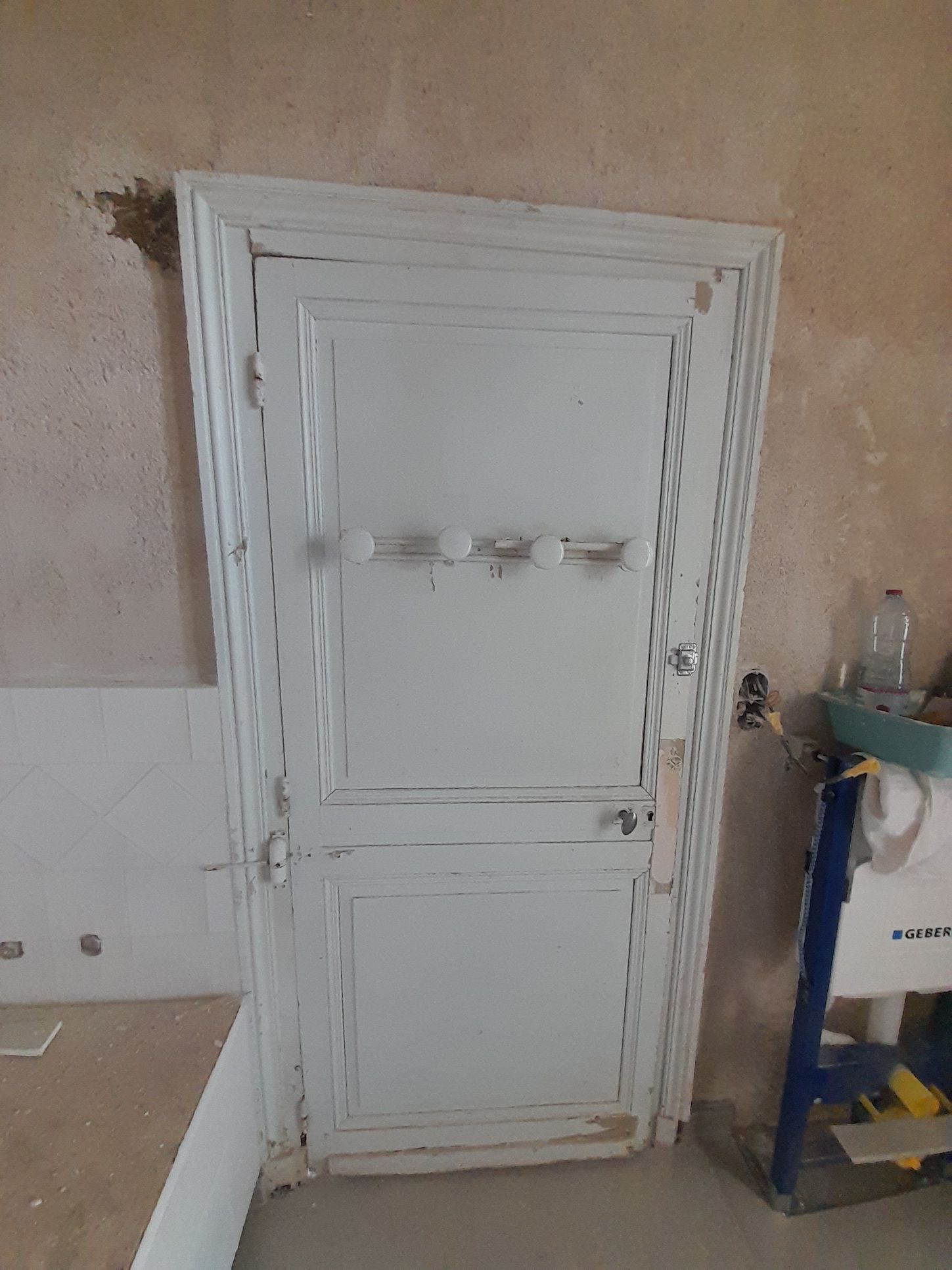 Porte avant peinture