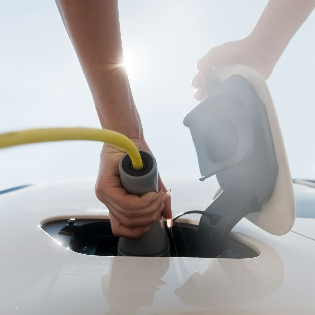 Branchement d'une voiture électrique