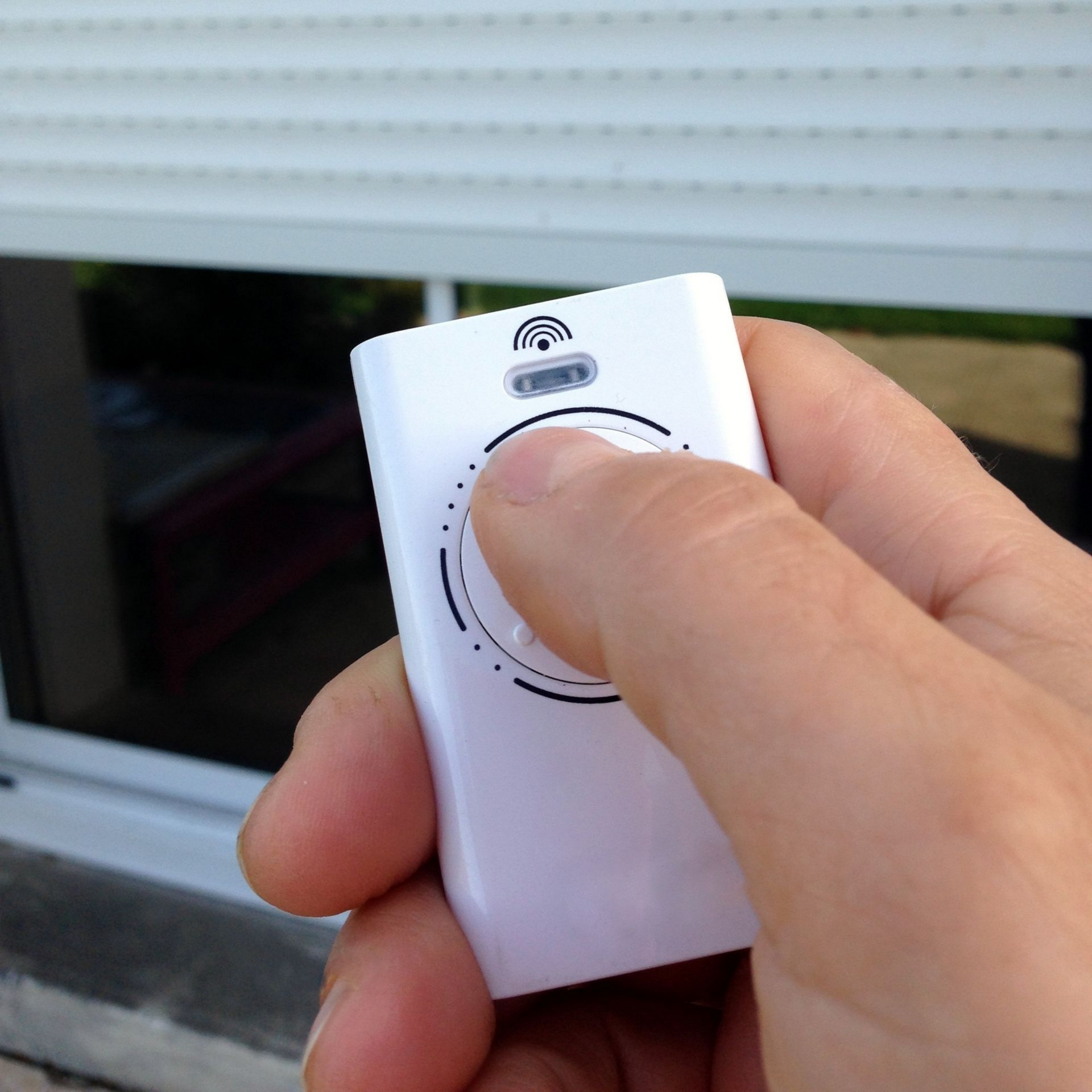 Commande à distance pour volet roulant