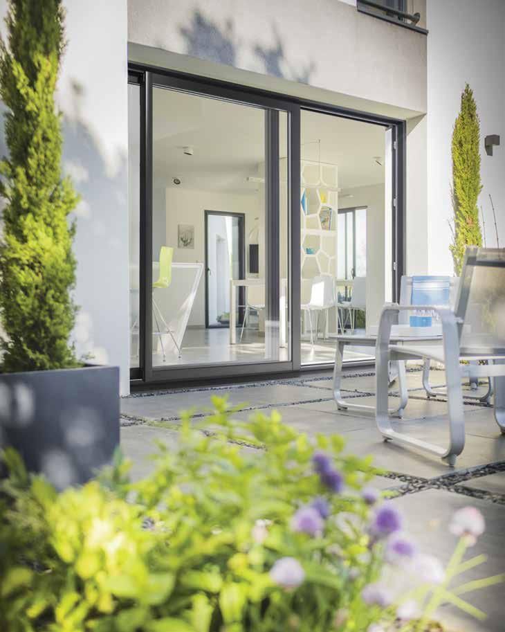 Fenêtre modèle Azur vue de l'extérieur