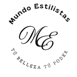 Un logotipo en blanco y negro para una empresa llamada Mundo Estilo.