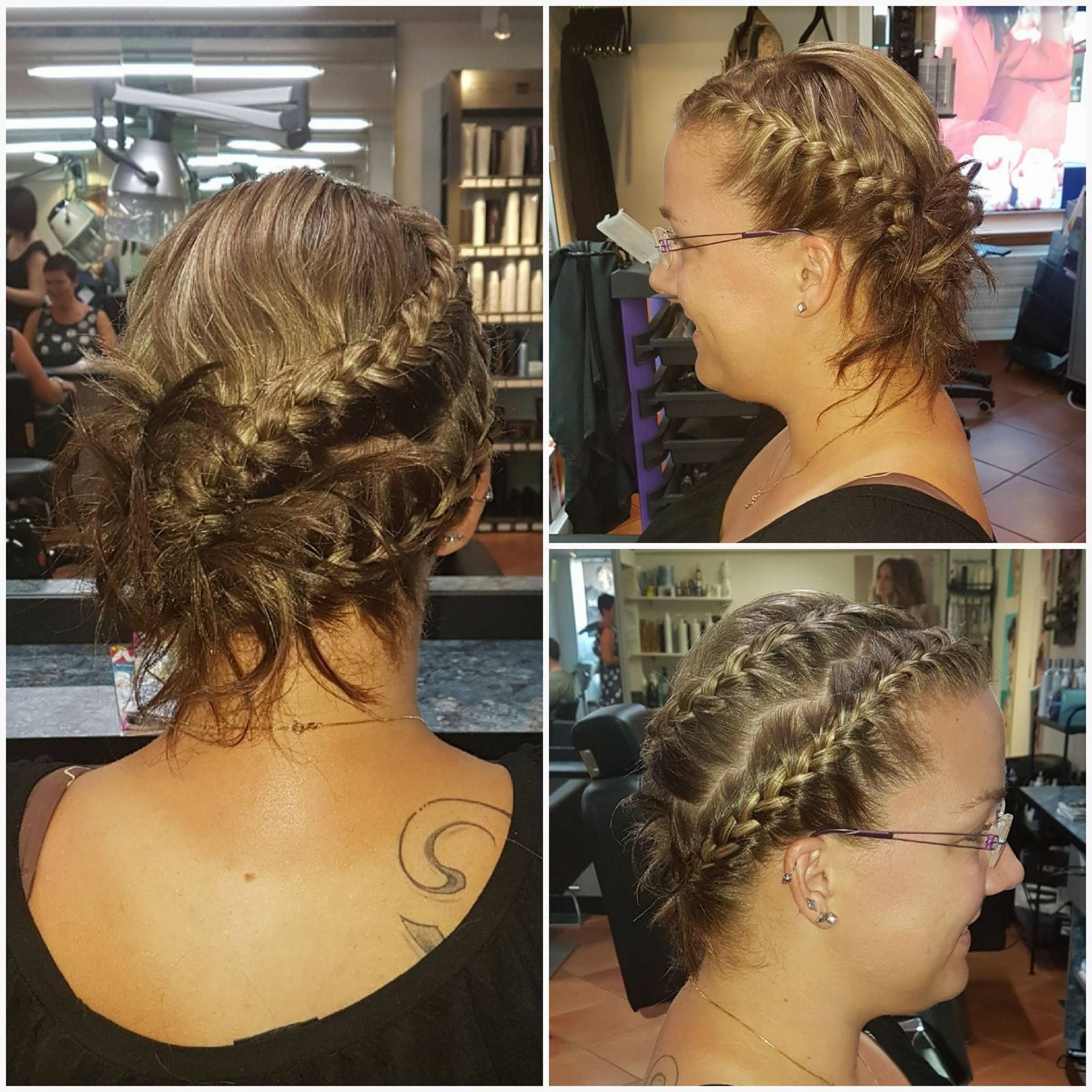 Coupe femme avec tresse - Mille & 1 Coiffures
