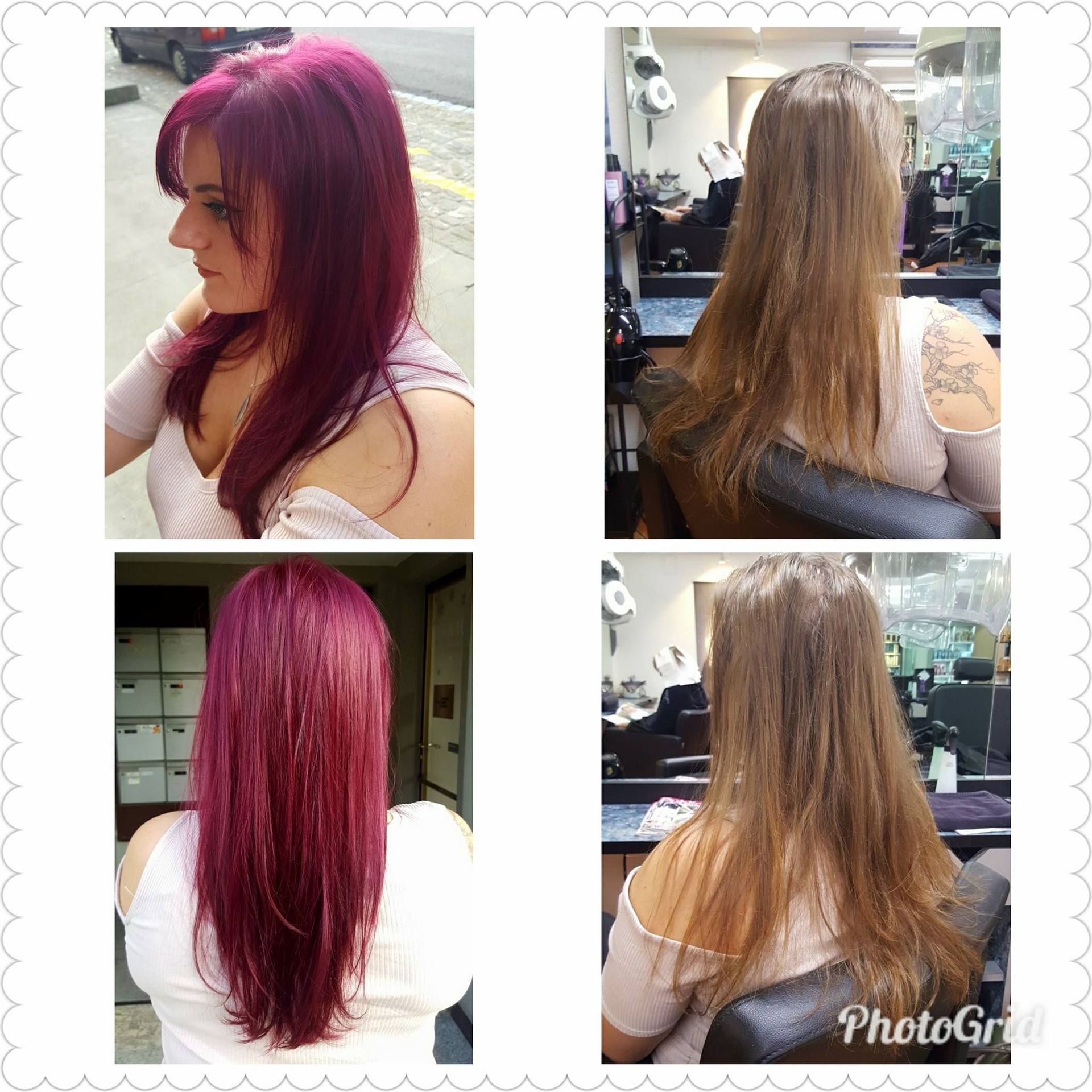 Coupe femme avec coloration - Mille & 1 Coiffures