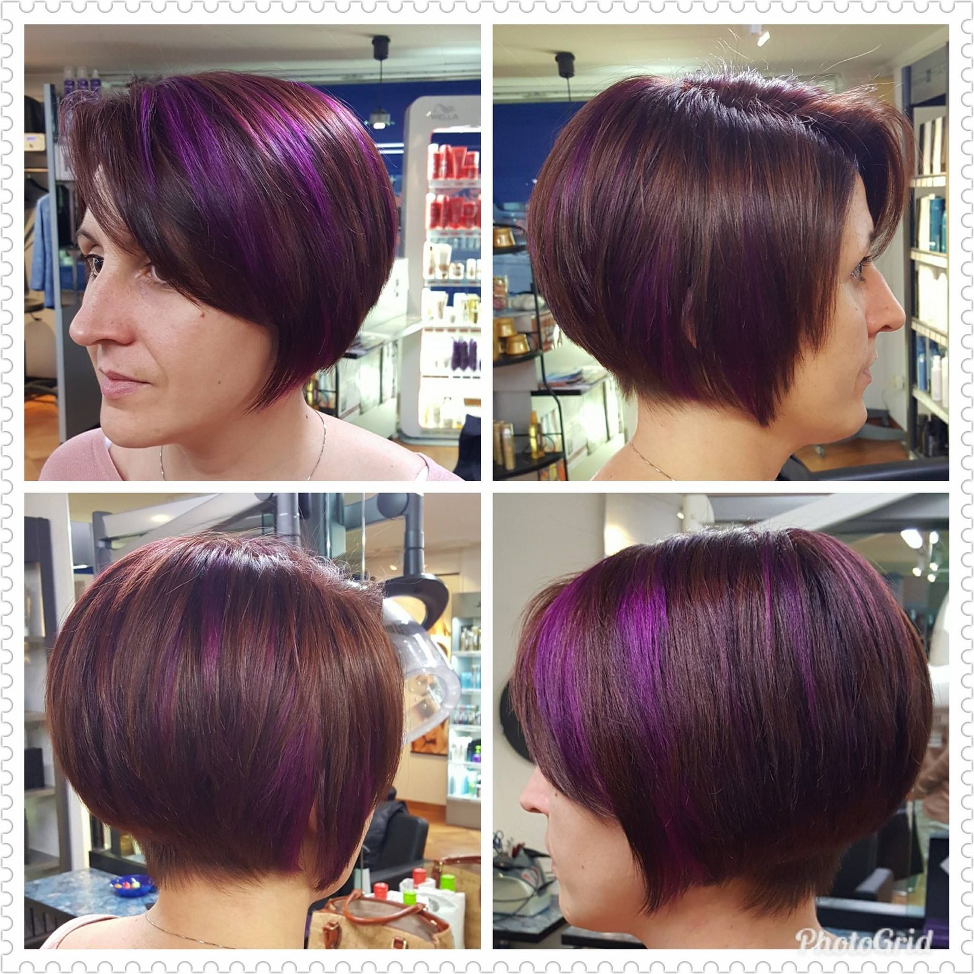 Coupe femme avec coloration - Mille & 1 Coiffures