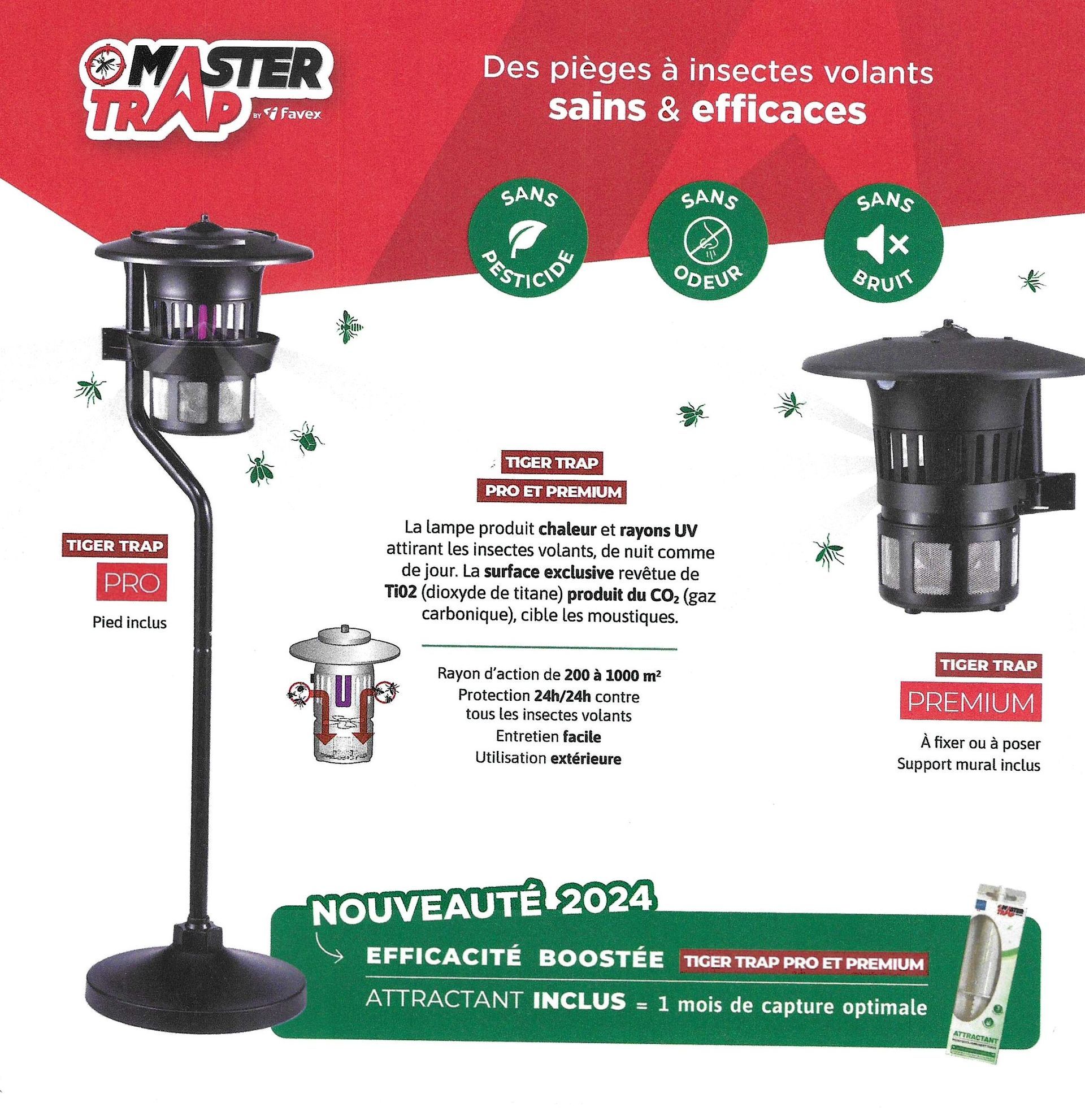 flyer Tiger trap - attrape moustique