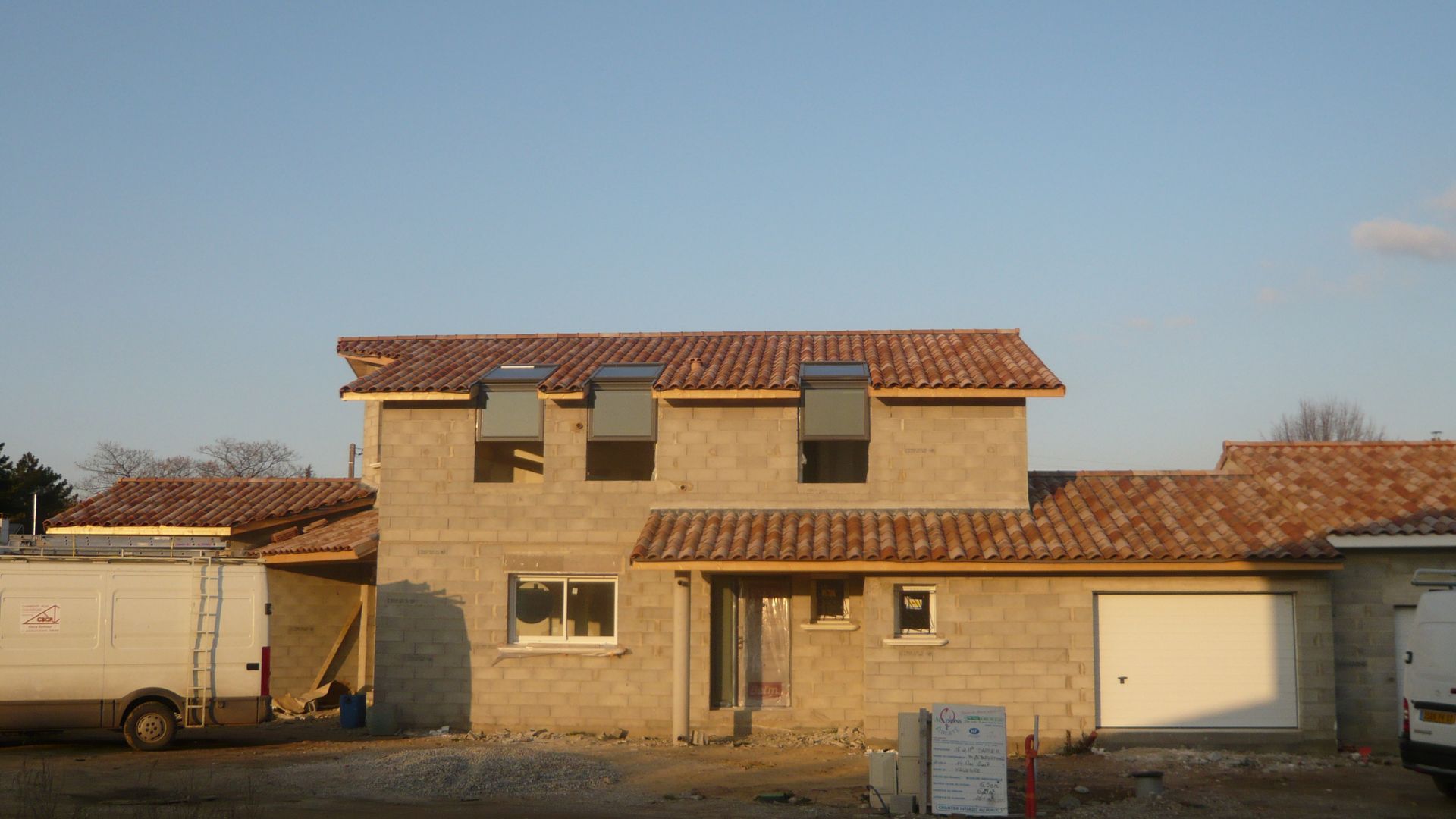 Construction et pose d'une toiture