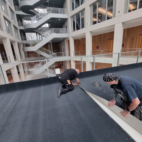 Teppichverlegung Flure