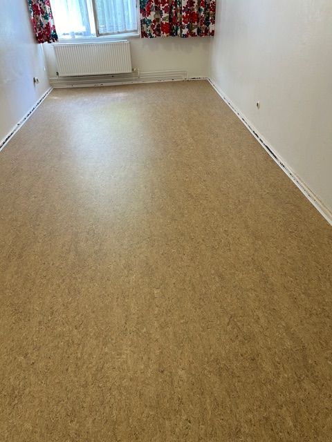 Linoleum Fläche